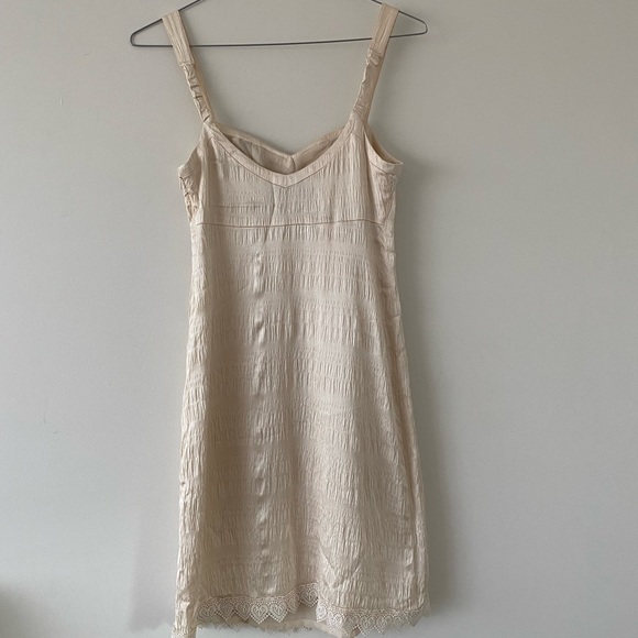 SILK mini lace dress !! - Picture 3 of 7